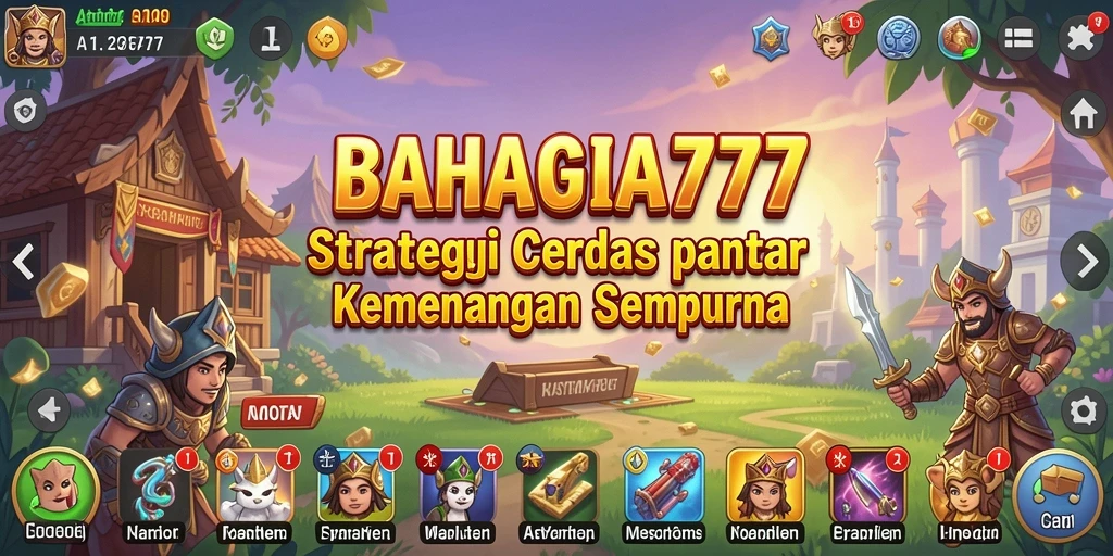 Tampilan menarik dari gameplay BAHAGIA777 yang menantang strategi.