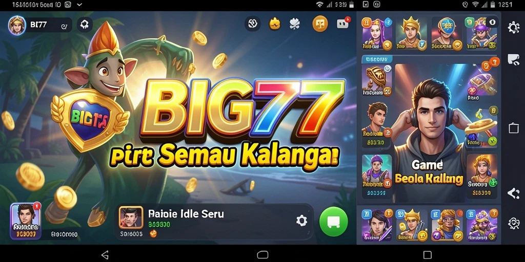 Tampilan gameplay BIG77 yang menawan dan menghibur.