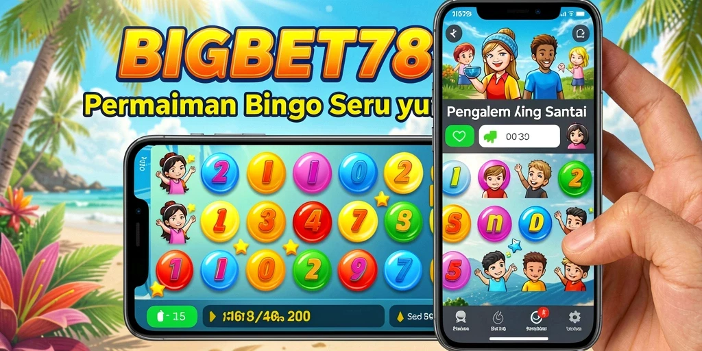 Tampilan gameplay Bingo yang menarik dan seru.