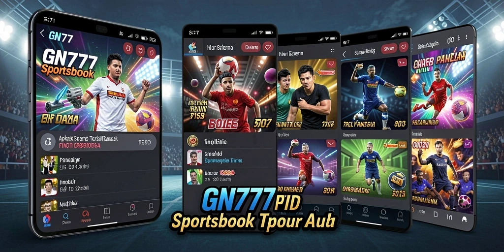 Screenshot gameplay GN777 yang menampilkan taruhan olahraga.