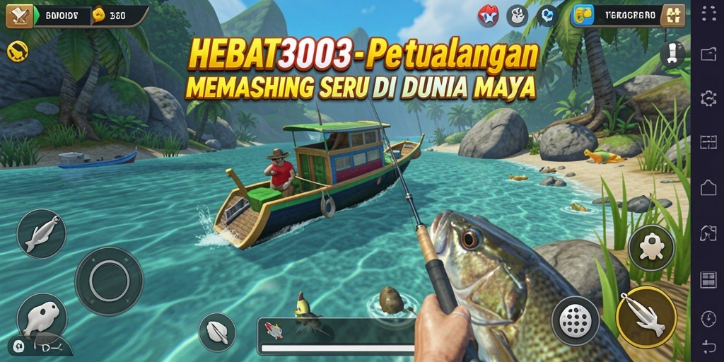 Tangkapan ikan seru dalam HEBAT303 dengan grafik menawan.
