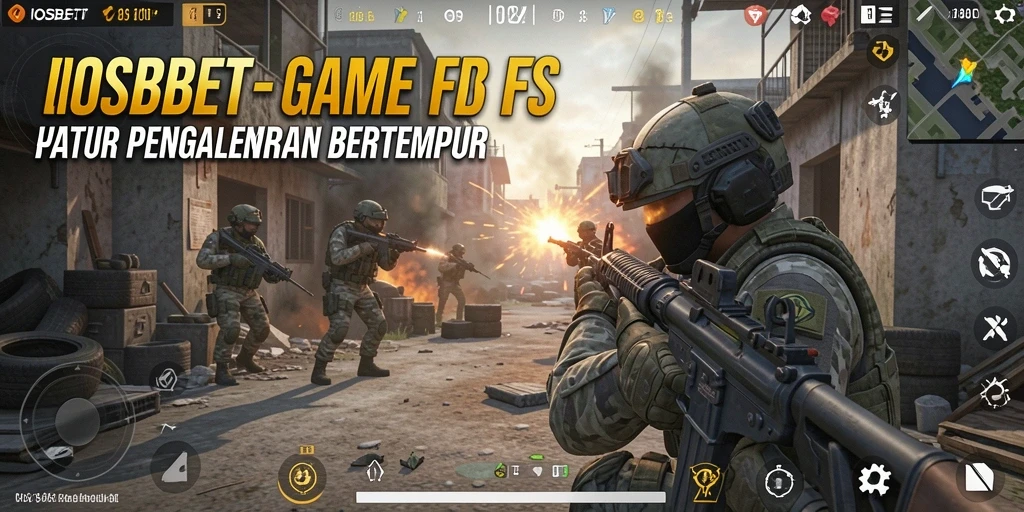 Tangkapan layar gameplay <strong>IOSBET</strong> yang menunjukkan aksi tembak-menembak yang seru.