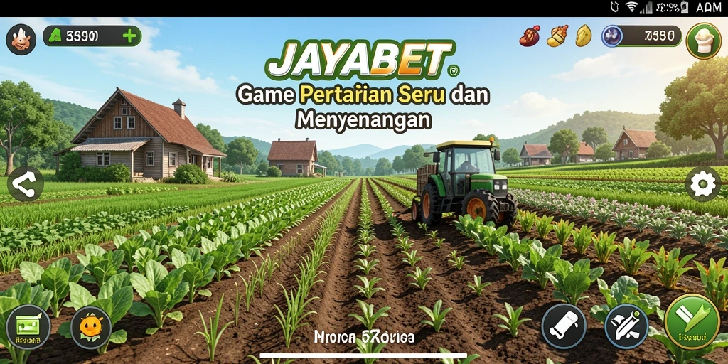 Gameplay seru di JAYABET dengan aktivitas bertani dan merawat hewan.