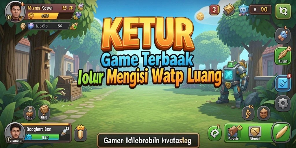 Tangkapan layar dari gameplay KETUA yang mengasyikkan.