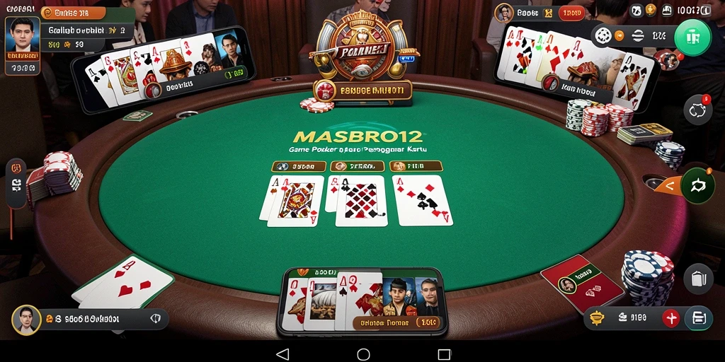 Tampilan gameplay seru di MASBRO12 dengan teman-teman.