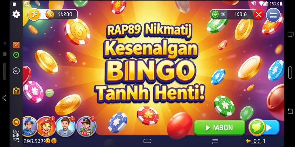 Tampilan gameplay menarik dari permainan Bingo yang seru.