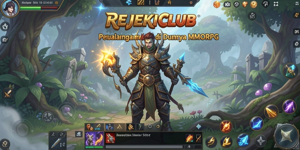 Tampilan menakjubkan dari gameplay <strong>REJEKICLUB</strong> yang penuh aksi.
