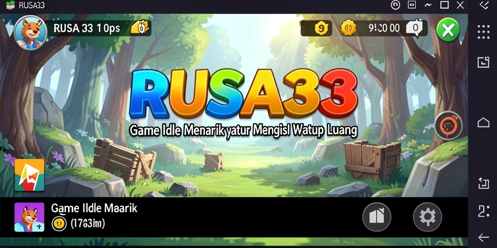 Tampilan menarik gameplay RUSA33 yang seru dan santai.