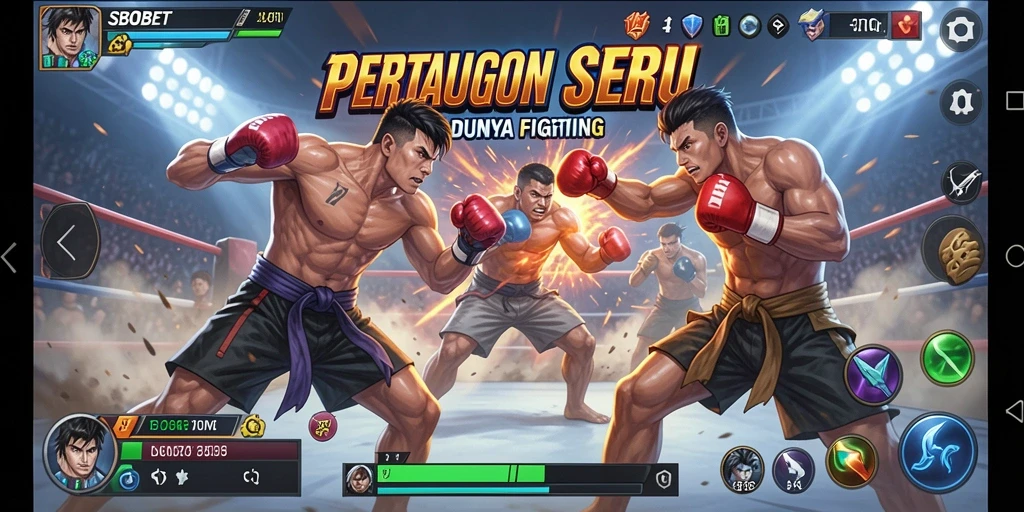 Tampilan gameplay SBOBET yang intens dan mendebarkan.