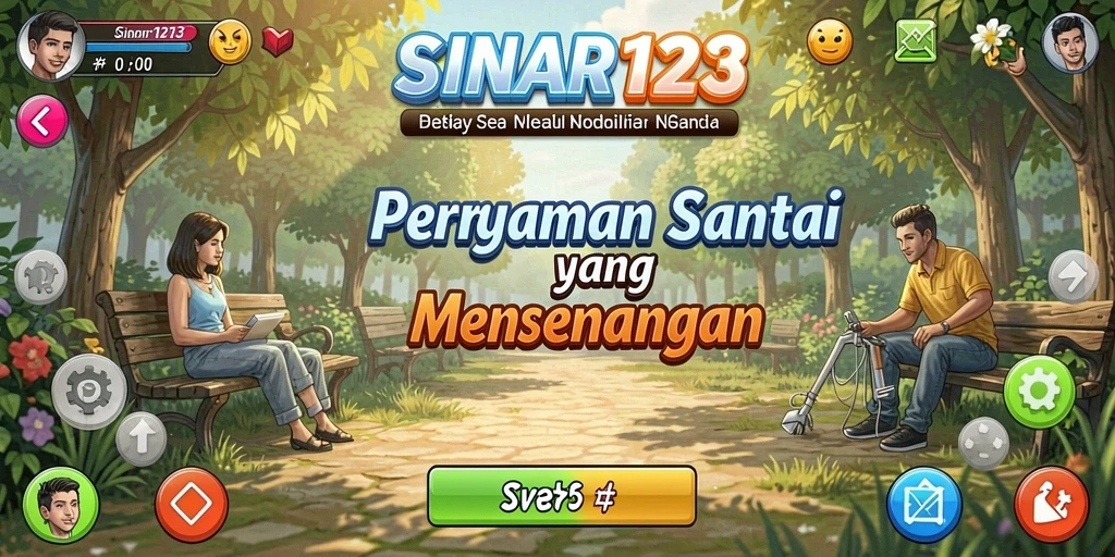 Tampilan gameplay menyenangkan dari SINAR123 yang menampilkan keseruan bermain.
