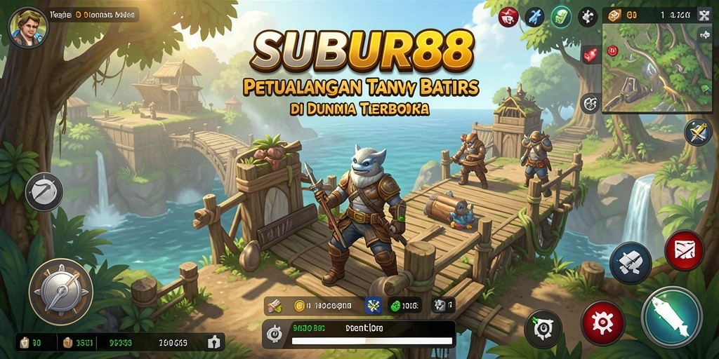 Tangkapan layar SUBUR88 menampilkan eksplorasi dunia terbuka yang menakjubkan.