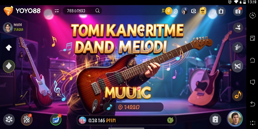 Tampilan gameplay interaktif dalam YOYO88 yang seru.